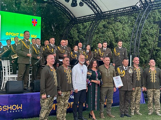 Metropolitan Borys Gudziak Joins Charity Event in Support of Ukraine’s Military Medical Personnel