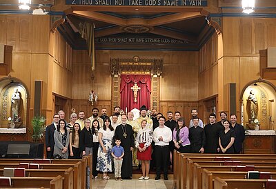 Archbishop Borys Celebrates Divine Liturgy for Peace and Justice in Montgomery, Alabama