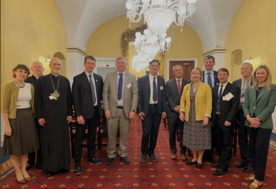 Archbishop Borys Gudziak Participates in Capitol Prayer and Fellowship Breakfast Hosted by Notre Dame Alumni