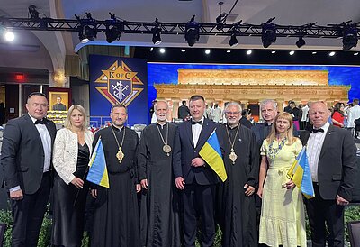 Metropolitan Borys Gudziak Participates in the 143rd Supreme Convention of the Knights of Columbus in Washington