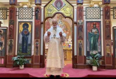 “You Brought Myrrh—Now Bring Peace”: Metropolitan Borys Gudziak Celebrates Sunday of the Myrrh-Bearing Women in Paris