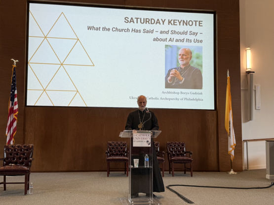 Metropolitan Borys Gudziak Delivers Keynote Address on Artificial Intelligence in Washington, D.C.