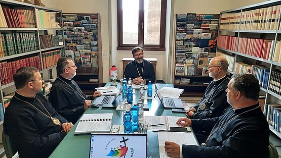 Metropolitan Borys Participates in the Permanent Synod Meetings in Rome
