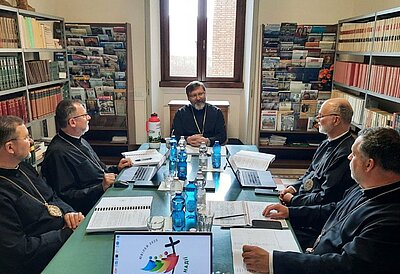 Metropolitan Borys Participates in the Permanent Synod Meetings in Rome