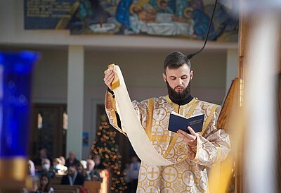 Познайомтеся з дияконом Андрiєм Рубелем