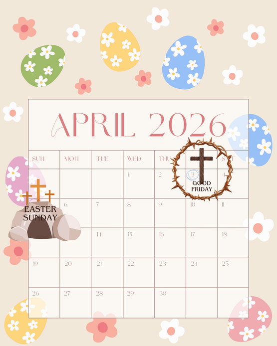 Parish Events - April 2026