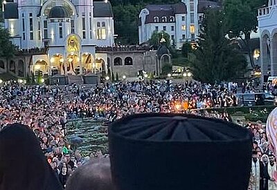 Metropolitan Borys Gudziak Participates in the National Pilgrimage to Zarvanytsia