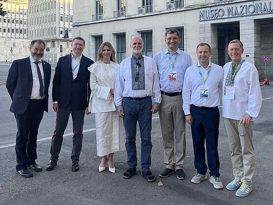 Metropolitan Borys Gudziak Visits “The Little Prince” Exhibition in Rome
