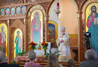 Metropolitan Borys Gudziak visited the parish in Baltimore