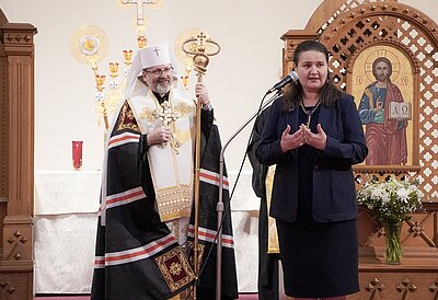 During His Visit to Washington, His Beatitude Sviatoslav Led a Prayer for Peace in Ukraine