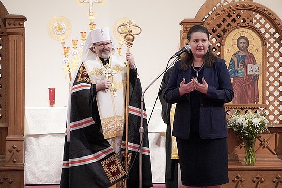 During His Visit to Washington, His Beatitude Sviatoslav Led a Prayer for Peace in Ukraine