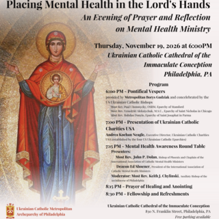Placing Mental Health in the Lord's Hands | An Evening of Prayer and Reflection on Mental Health Ministry