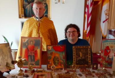 Assumption of the Blessed Virgin Mary Parish in Bayonne had an exhibit of relics on All Saints Sunday