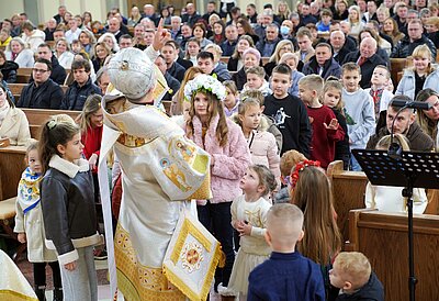 "God and Truth Will Triumph": Metropolitan Borys Gudziak Leads Christmas Services at the Cathedral of the Immaculate Conception in Philadelphia