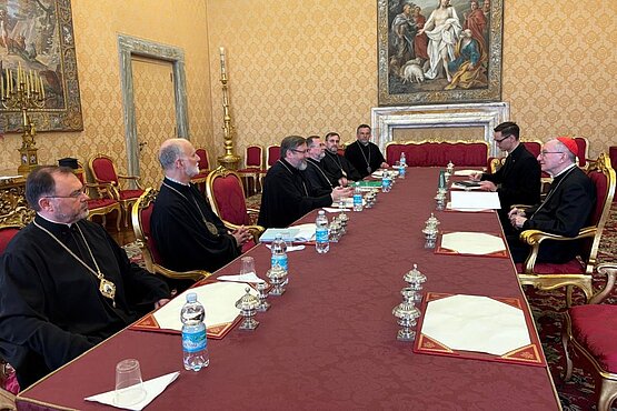 The Metropolitan, as a Member of the Permanent Synod, Held Meetings at the Vatican