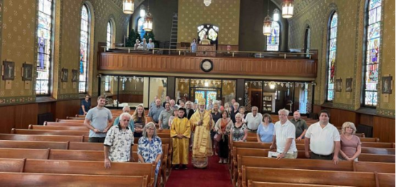 Metropolitan Borys Visits Parish Community in Shamokin, PA