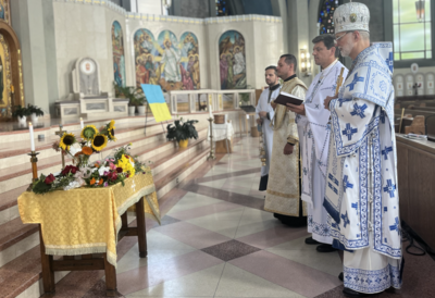 Dormition Liturgy at the Cathedral of the Immaculate Conception