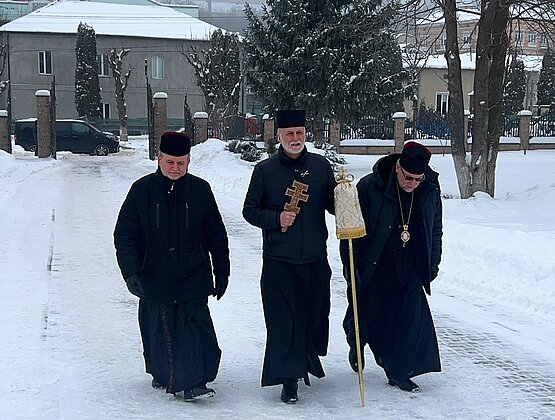Metropolitan-Archbishop Borys Gudziak Meets Faithful, Volunteers, and the Vulnerable During Visit to the Buchach Eparchy
