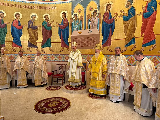 Metropolitan Borys Gudziak Attends 65th Anniversary Celebration of St. Nicholas Ukrainian Catholic Eparchy in Chicago