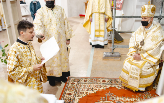 Deacon Volodymyr Radko Ordained to Priesthood