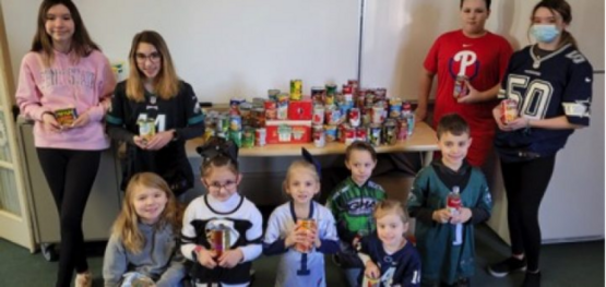 St. Nicholas School, Minersville, PA  Participates in Soup-er Bowl on Friday, Feb. 11