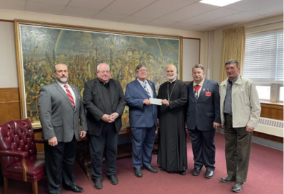 Knights of Columbus Support New Priests in Archeparchy