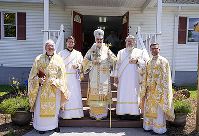 Subdeacons Kyle Hayes and David Wallace Ordained to the Diaconate in Front Royal