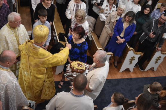 Metropolitan Borys Joins Parishioners for St. Mary’s 100th Anniversary in Manassas