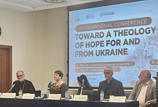 Metropolitan Borys Speaks on the Power of Hope at Rome Conference on Ukraine