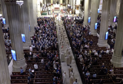Cardinal Timothy Dolan Celebrates 50 Years of Priesthood and 25 Years of Episcopacy at Saint Patrick’s Cathedral