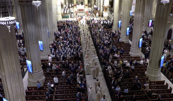 Cardinal Timothy Dolan Celebrates 50 Years of Priesthood and 25 Years of Episcopacy at Saint Patrick’s Cathedral