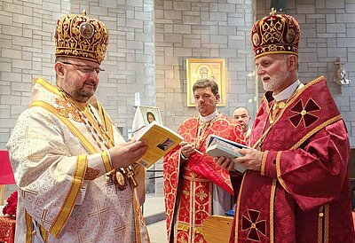 Clergy of the Archeparchy of Philadelphia Gather for Annual Retreat