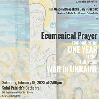 Ecumenical Prayer Service for Peace in Ukraine