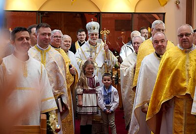 Metropolitan Borys Gudziak Celebrates 140 Years of Ukrainian Catholic Heritage in Shenandoah, PA