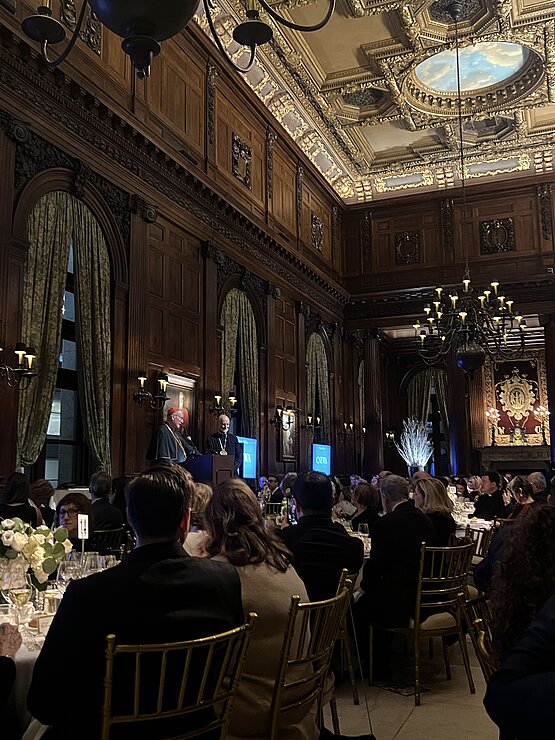 Metropolitan Borys Attended CNEWA’s Annual Gala in New York