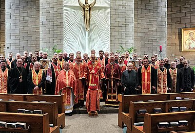 Ukrainian Catholic Archeparchy of Philadelphia Holds Annual Clergy Retreat Focused on the Kerygma