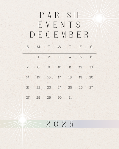 Parish Events – December 2025