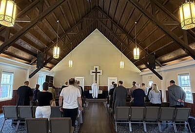 Clergy of the Ukrainian Catholic Archeparchy of Philadelphia Gather for Spring Conference