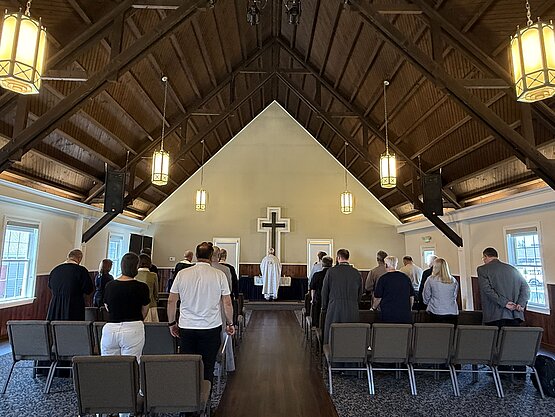 Clergy of the Ukrainian Catholic Archeparchy of Philadelphia Gather for Spring Conference