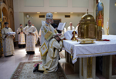 Deacon Ihor Demydas Ordained to the Priesthood on the Feast of the Ascension
