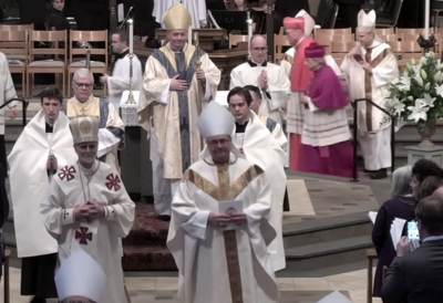 Metropolitan Borys Gudziak Participates in Installation of Bishop Bonnici in Rochester