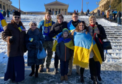 Philadelphia Archeparchy Joins “Philadelphia Stands with Ukraine” Rally