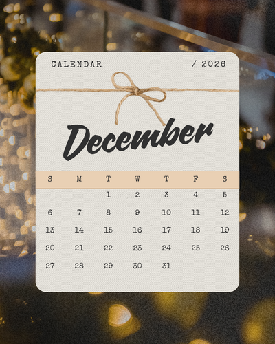 Parish Events: December 2026