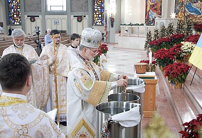 Philadelphia Faithful Celebrate the Feast of Theophany with Divine Liturgy and Great Blessing of Water