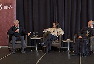 Metropolitan Borys Gudziak Leads Liturgy and Speaks at UCU Gala Luncheon in Oakville