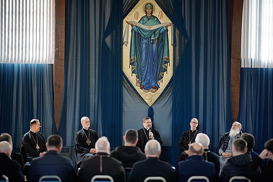 His Beatitude Sviatoslav Thanks Clergy for Their Service and Encourages Them to Embrace New Challenges