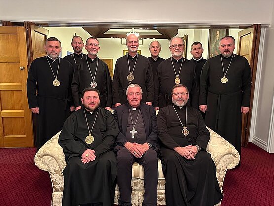 The Metropolitan Borys Gudziak Continues to Participate in the Permanent Synod