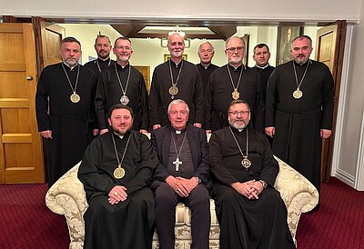 The Metropolitan Borys Gudziak Continues to Participate in the Permanent Synod