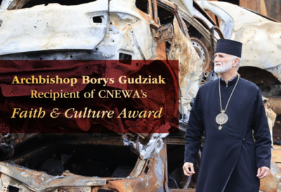 Archbishop Borys Gudziak Received CNEWA’s Faith & Culture Award at Catholic Media Conference in Atlanta, GA